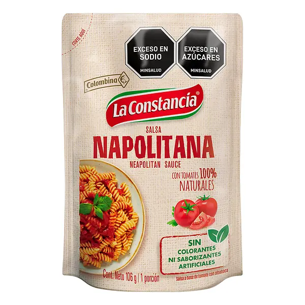 SALSA NAPOLITANA LA CONSTANCIA*106G