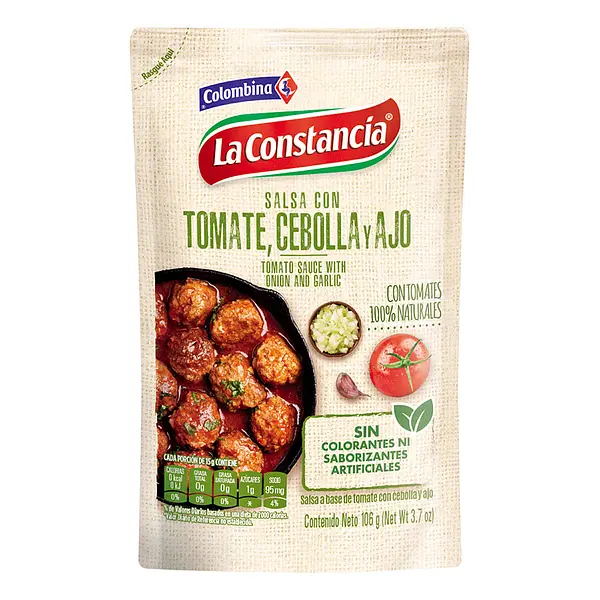 SALSA CEBOLLA AJO LA CONSTANCIA*106G