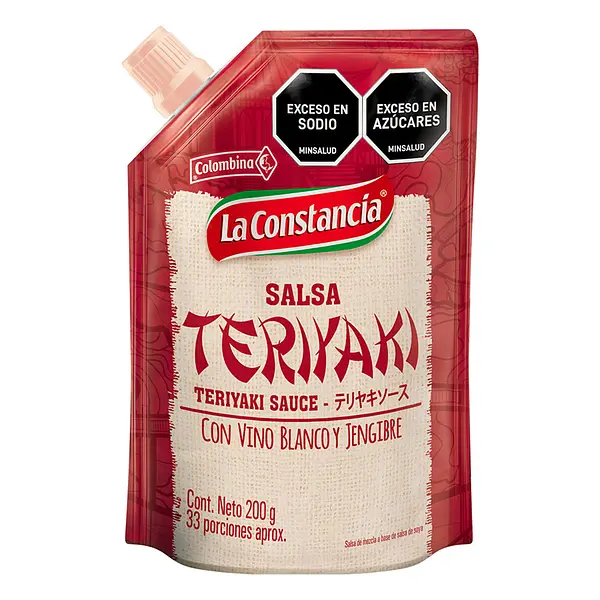 SALSA TERIYAKI LA CONTANCIA COLOM*200GR