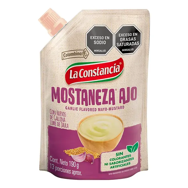 SALSA MOSTAEZA AJO * 190G