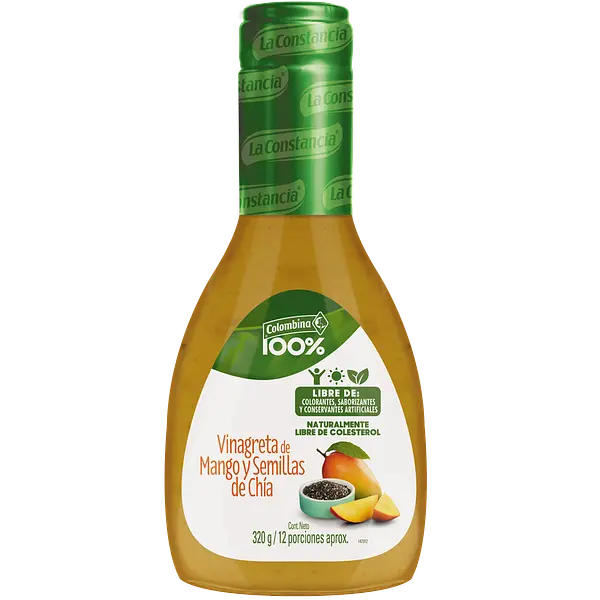 SALSA VINAGRETA MANGOCHIA COLOMBINA*320G
