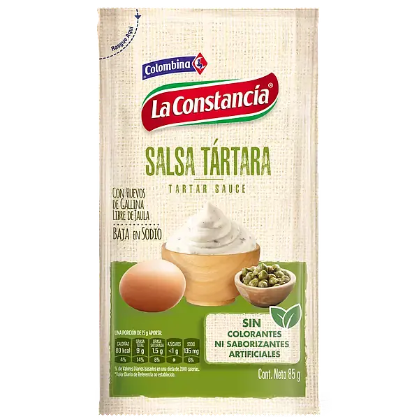 SALSA TARTARA LA CONSTANCIA *85 GR