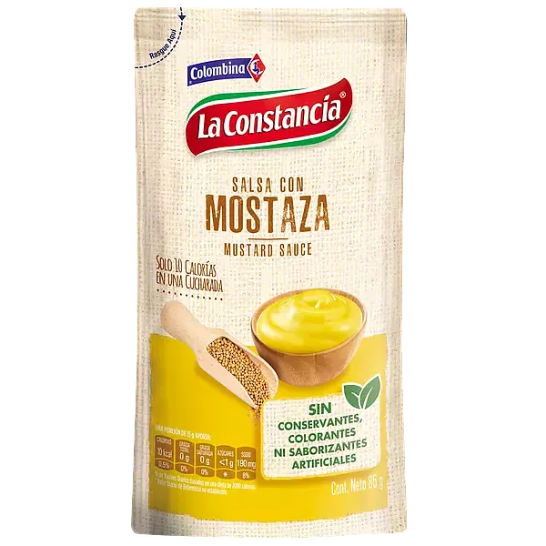 SALSA CON MOSTAZA LA COSTANCIA * 85G