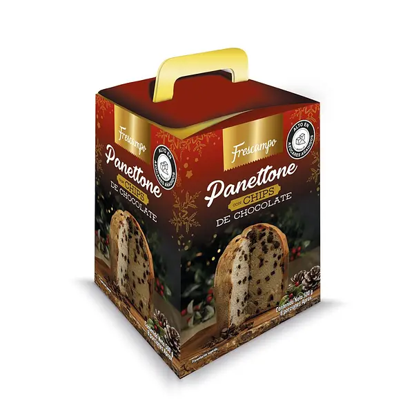PAN PANETTONE CHOCOLATE FRESCAMPO*500GR