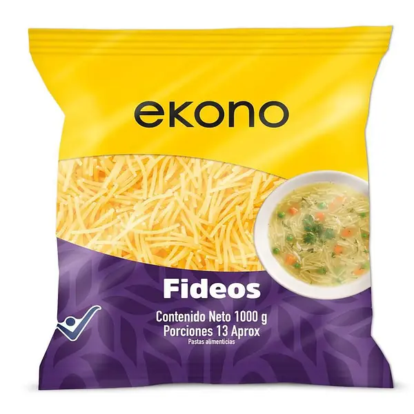 PASTA FIDEOS EKONO * 1000G