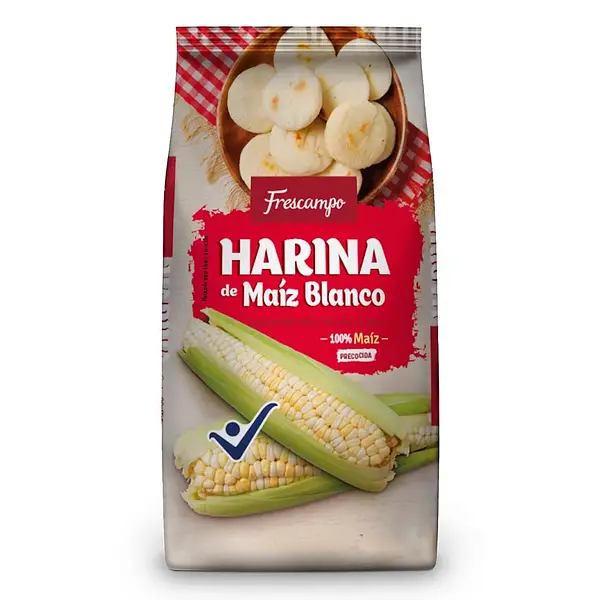 HARINA MAIZ BLANCO FRESCAMPO * 500G