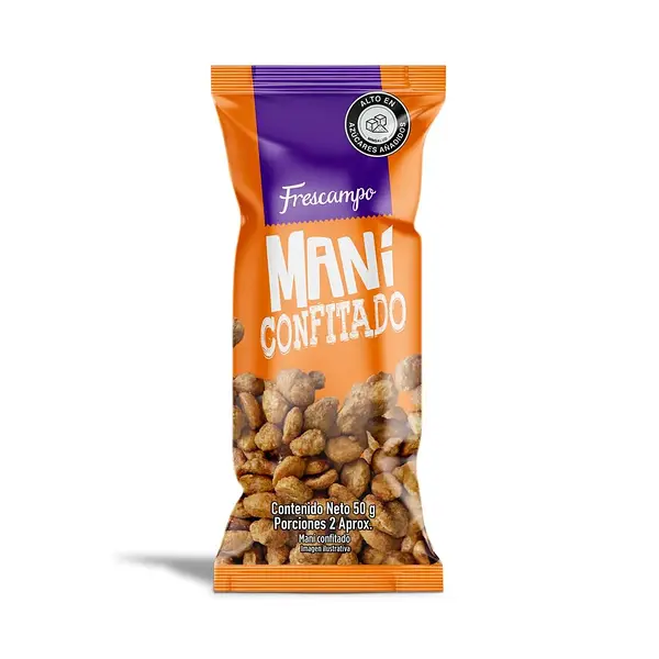 SNACK CONFITADO FRESCAMPO*50G