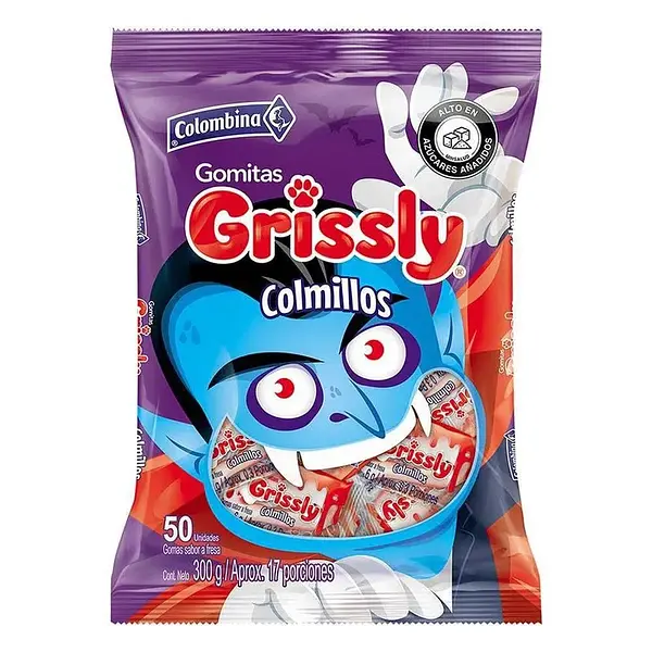 GOMA COLMILLOS GRISSLY*50U