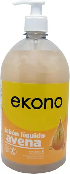JABON LIQUIDO MANOS AVENA EKONO * 1L
