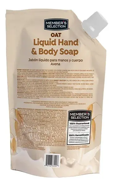 JABON LIQUIDO CORPORAL AVENA AM PM*2L