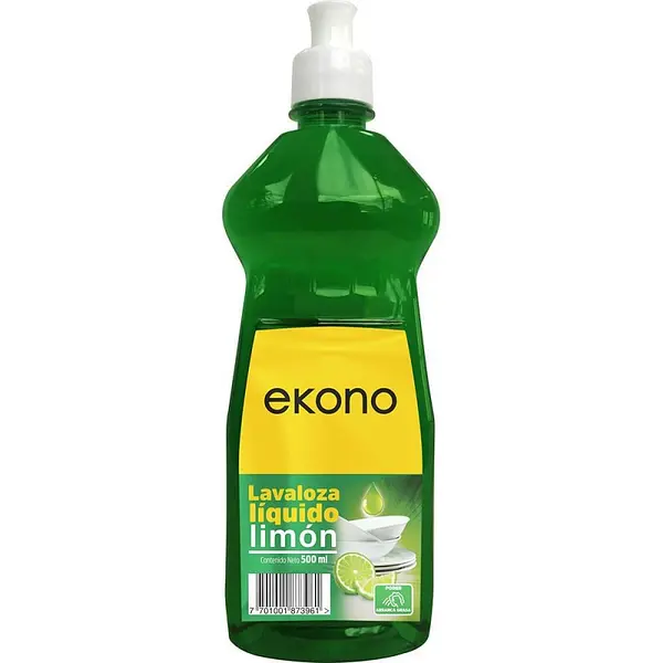JABON LIQUIDO LOZA LIMON EKONO*500ML