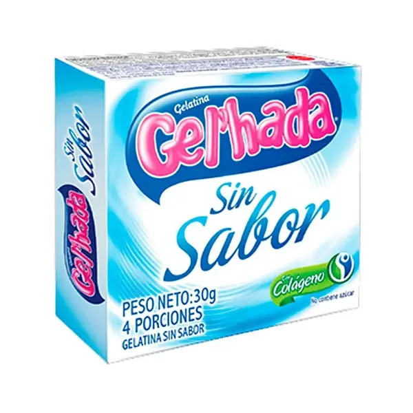 GELATINA SIN SABOR GELHADA*30G