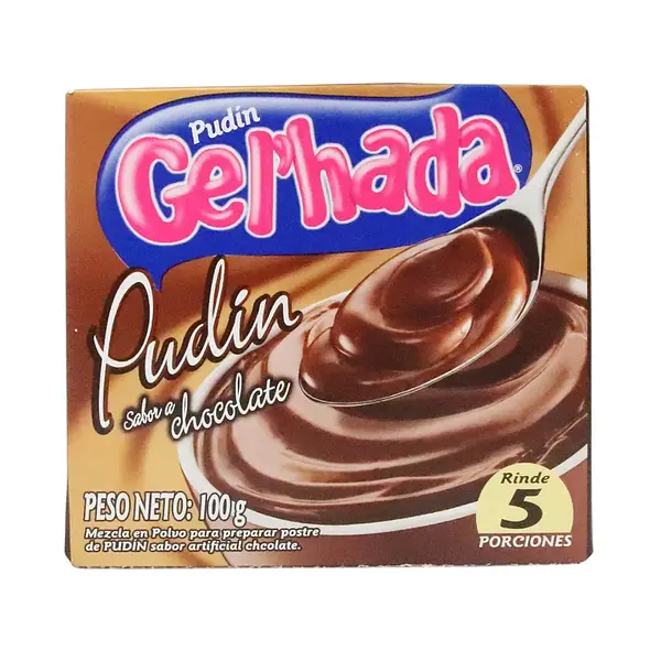 PUDIN CHOCOLATE GELHADA*85GR