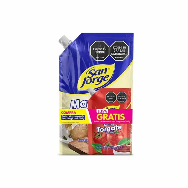 SALSA MAYONE SAN JORGE * 1000G CON 20%DE
