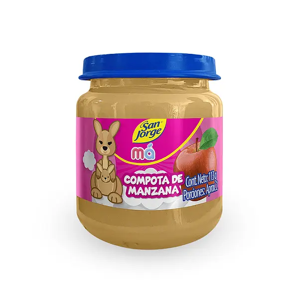 COMPOTA MANZANA SAN JORGE*113G