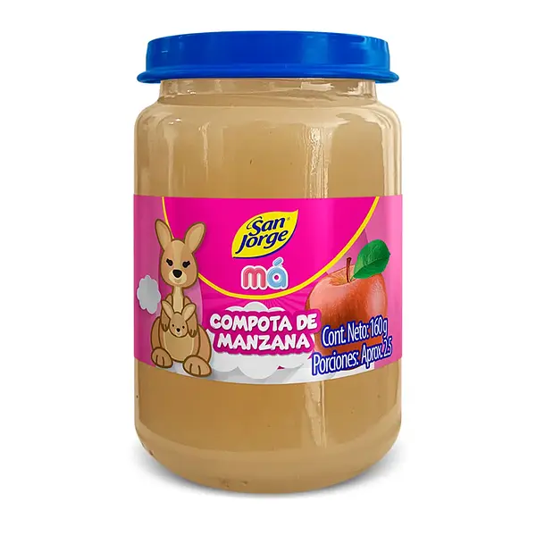 COMPOTA MANZANA SAN JORGE * 160G