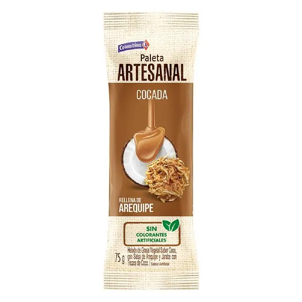 HELADO COCADA ARTESANAL*75G
