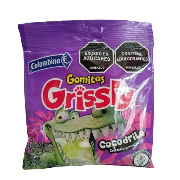 GOMA COCODRILO GRISSLY*55GR