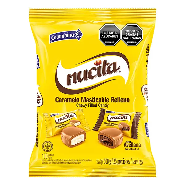 CARAMELO MASTICABLE NUCITA*100U