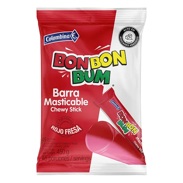 CARAMELO MASTICABLE BOMBOMBUM*45U