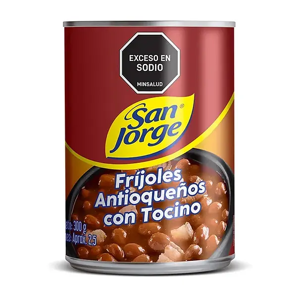 FRIJOL ANTIOQUEÑO SAN JORGE *300 GR