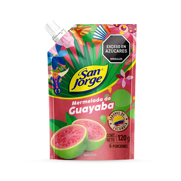 MERMELADA GUAYABA SAN JORGE*120GR