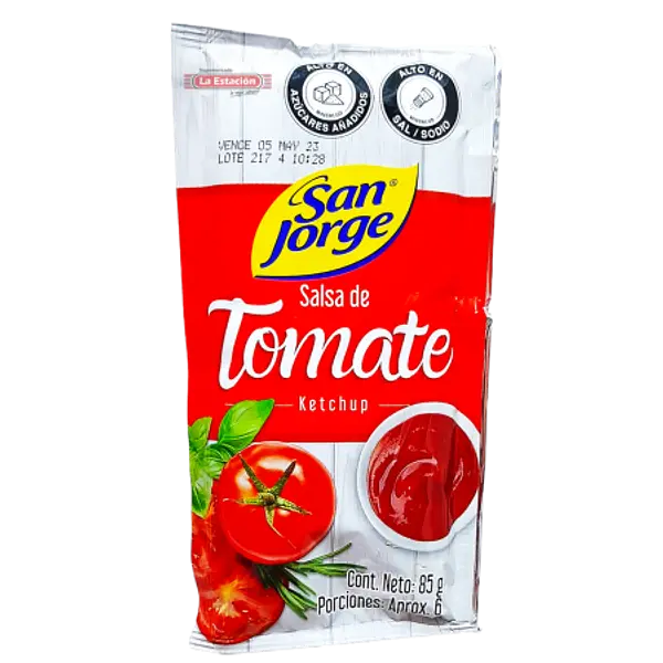 SALSA DE TOMATE SAN JORGE *85 GR