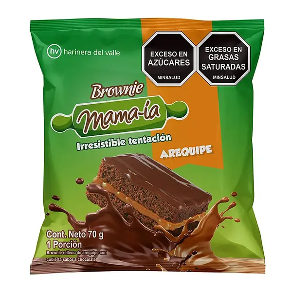 PONQUE BROWNIE AREQUIPE MAMA-IA*70G