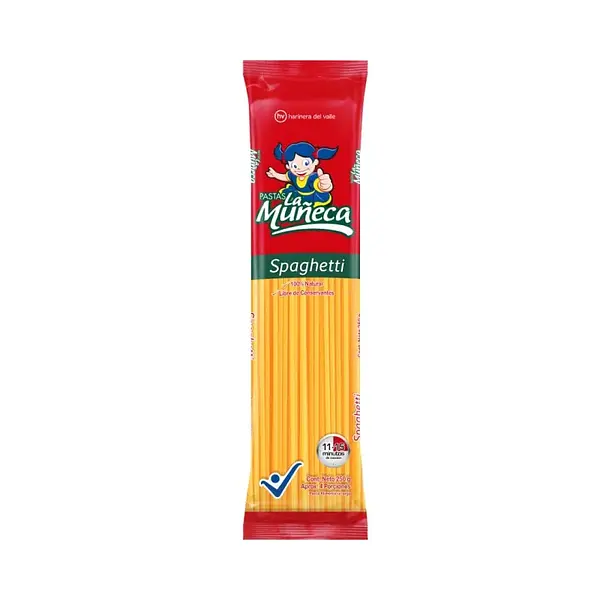 PASTA SPAGHETTTI LA MUÑECA *250 GR