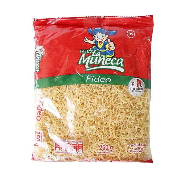 PASTA FIDEOS LA MUÑECA *250 GR