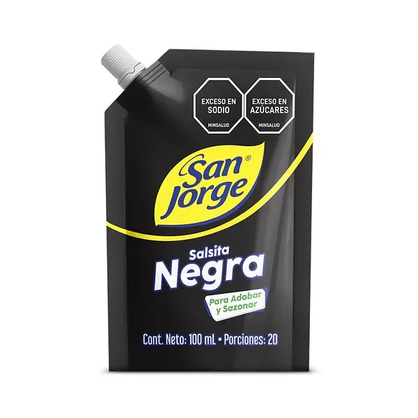 SALSA NEGRA SAN JORGE * 100G