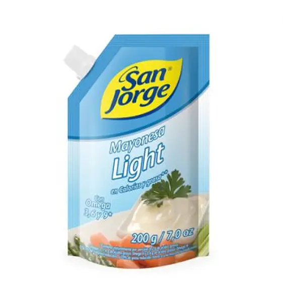 SALSA MAYONESA LIGTH SAN JIRGE*200G