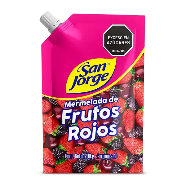 MERMELADA FRUTOS ROJOS SAN JORGE*200GR