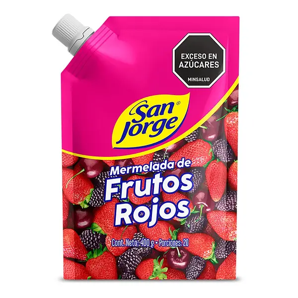 MERMELADA FRUTOS ROJOS SAN JORGE*400G