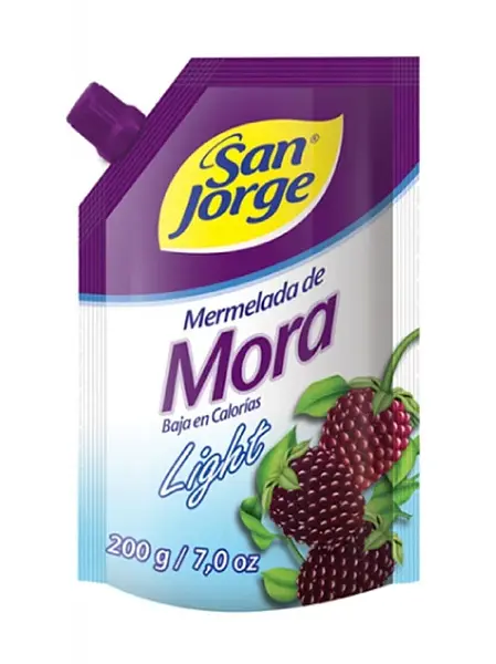 MERMELADA LIGHT MORA SAN JORGE*200G