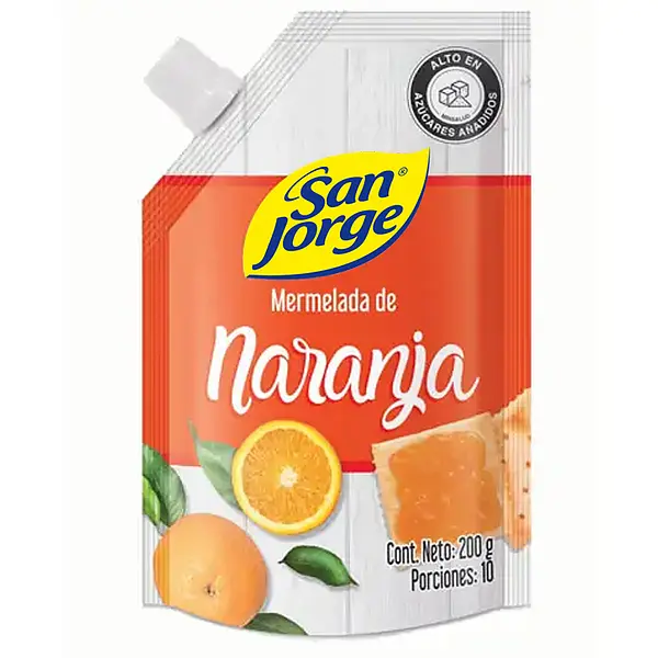 MERMELADA NARANJA SAN JORGE*200GR
