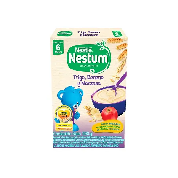 COLADA FRUTAS TRIGO NESTUM *200GR