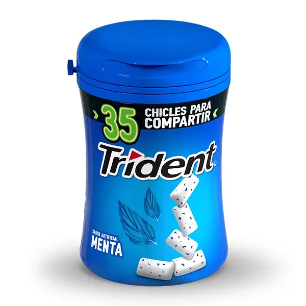 CHICLE MENTA TRIDENT * 35U