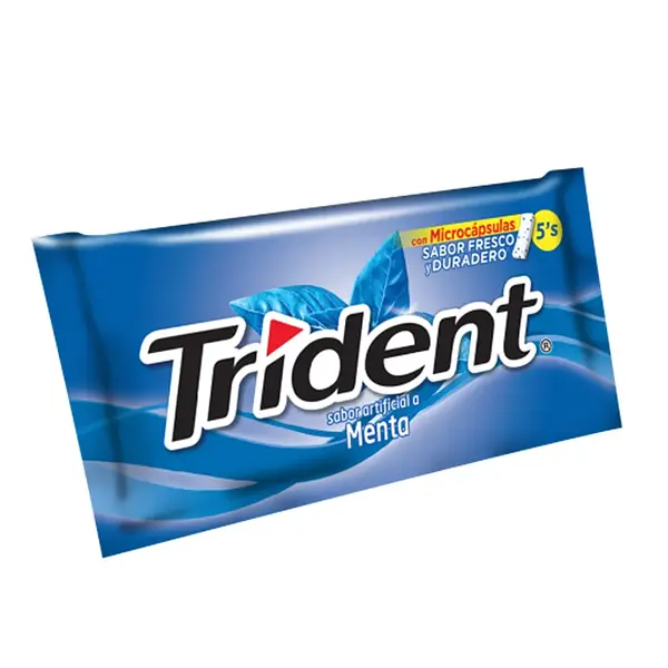 CHICLE MENTA TRIDENT*8.5