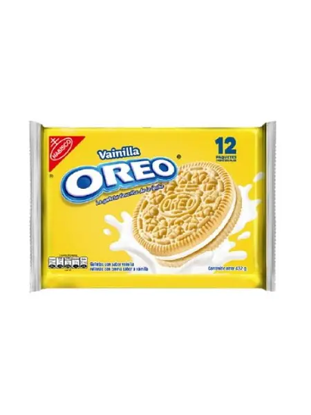 GALLETA VAINILLA OREO *12U