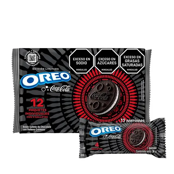 GALLETA COCACOLA OREO*12U
