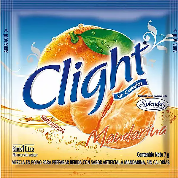 REFRESCO MANDARINA CLIGHT*7GR