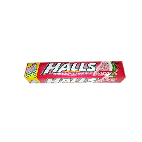 CARAMELO MENTA HALLS SANDIA BARRA *9UND