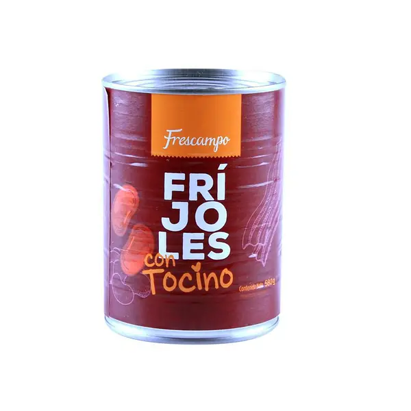 FRIJOL TOCINO FRESCAMPO *300G