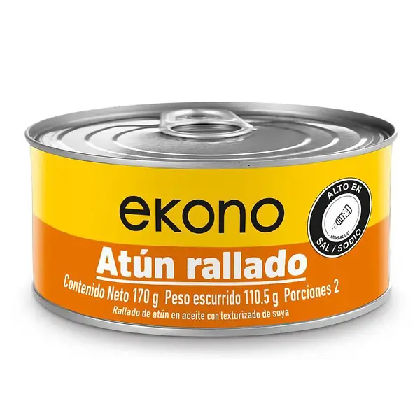 ATUN RALLADO EKONO *170GR