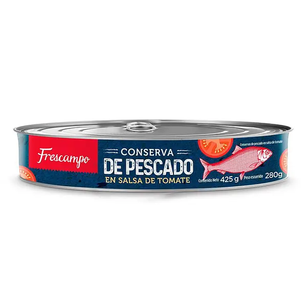 SARDINA TOMATE FRESCAMPO*425G