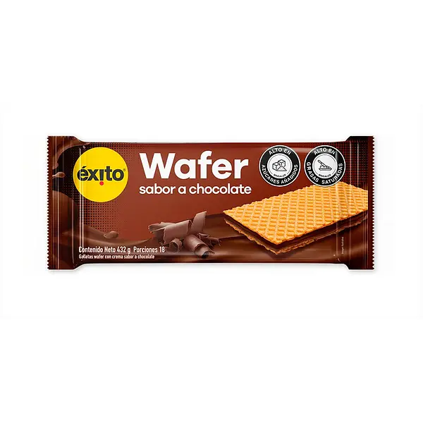 GALLETA CHOCOLATE WAFER EXITO*432GR
