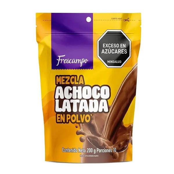 BEBIDA POLVO CHOCOLATE FRESCAMPO*200G
