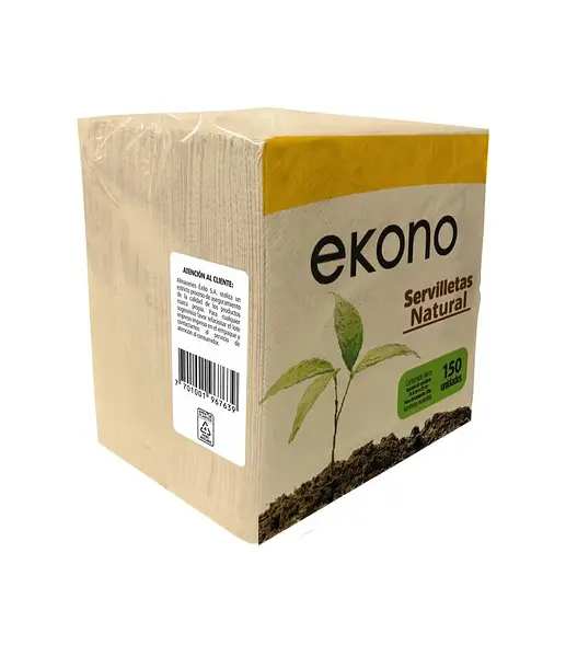 SERVILLETA NATURAL EKONO *150U