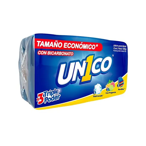 JABON BARRA UN1CO *180GR